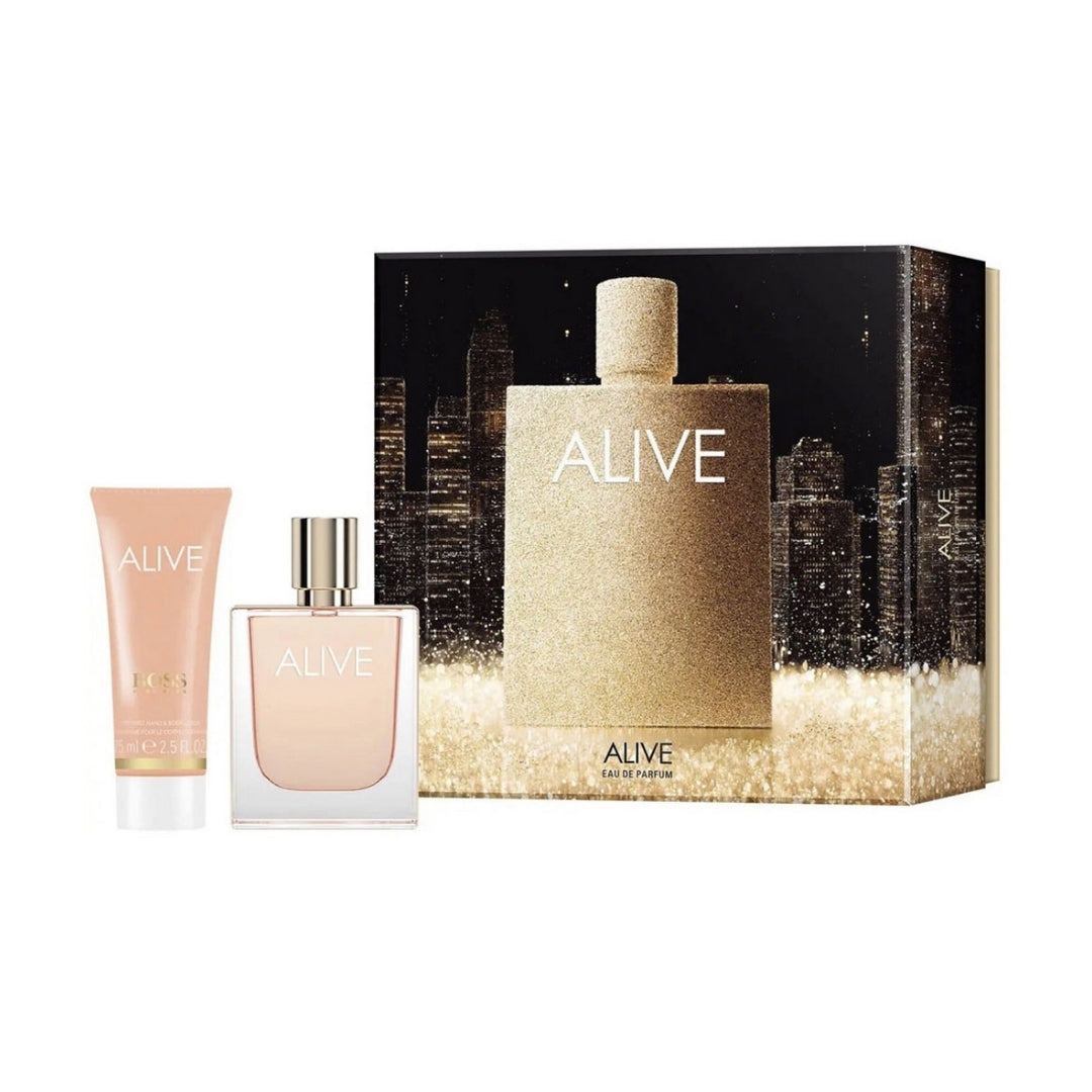 Hugo Boss Alive Set: Eau de Parfum 50ml + Body Lotion 75ml