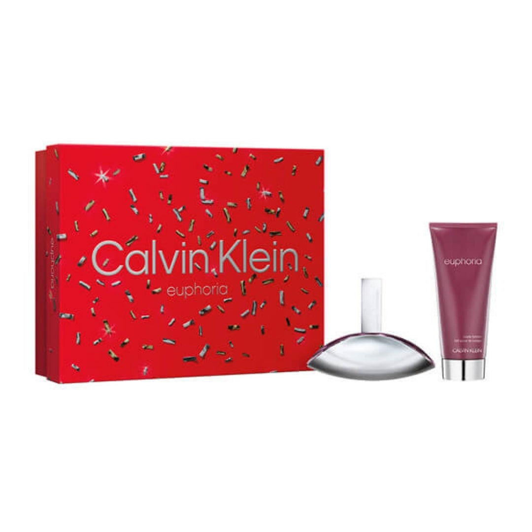 Calvin Klein Euphoria Set: Eau de Parfum 50ml + Body Lotion 100ml