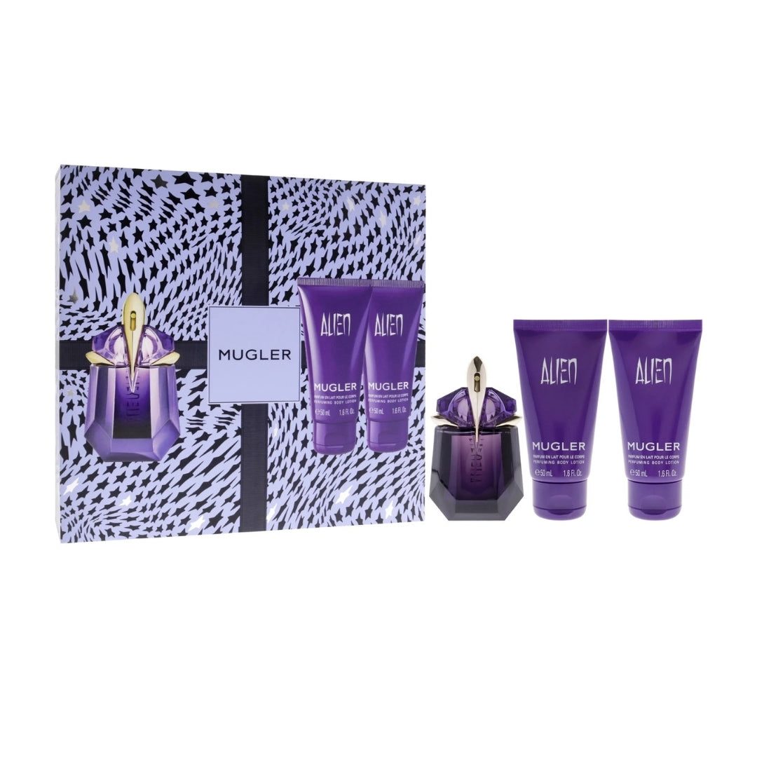 Thierry Mugler Alien Set: Eau de Parfum 30ml (Refillable) + Body Lotion 2x50ml