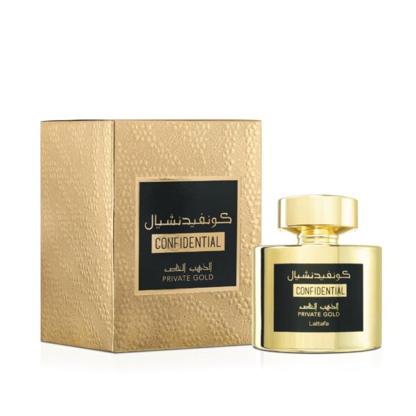Lattafa Confidential Private Gold Eau De Parfum 100ml