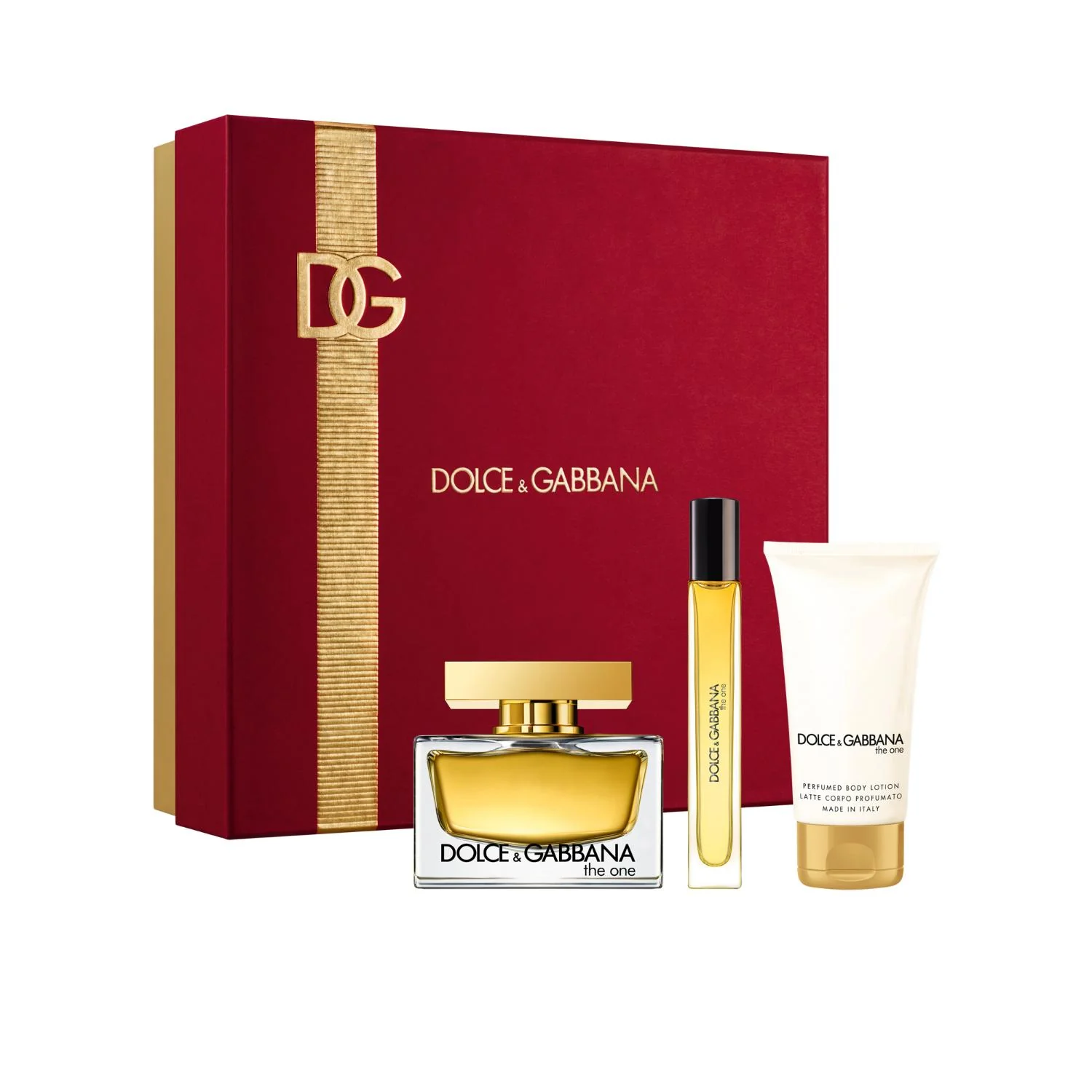 8054754400748_1.jpg Dolce Gabbana The One SET EDP 75ml + mini 10ml + BL 50ml - Image 1